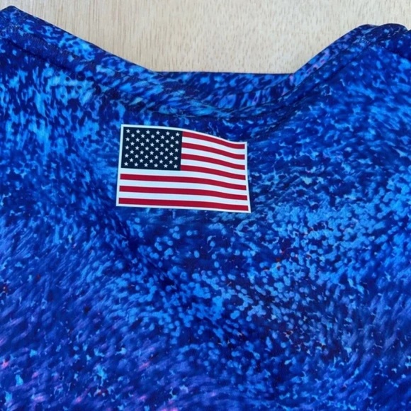 Nike Miler Team USA Dri Fit Track and Field Running Shirt Size Mens Large - Picture 4 of 5